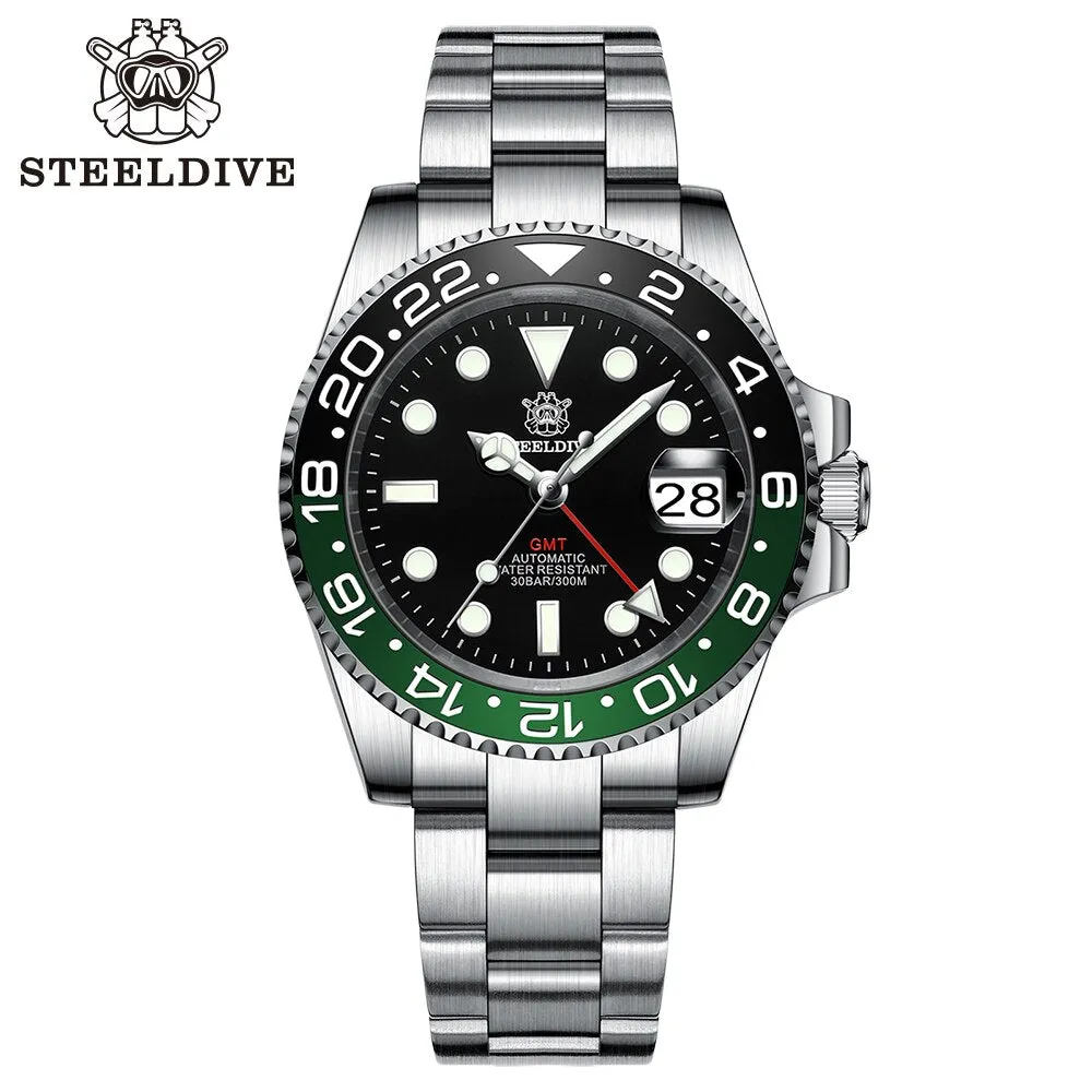 Steeldive SD1993 NH34 GMT Automatic Watch V2