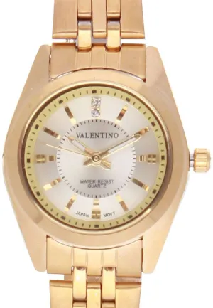 Valentino 20121691-GOLD - GOLD DIAL Stainless Steel Watch for Women