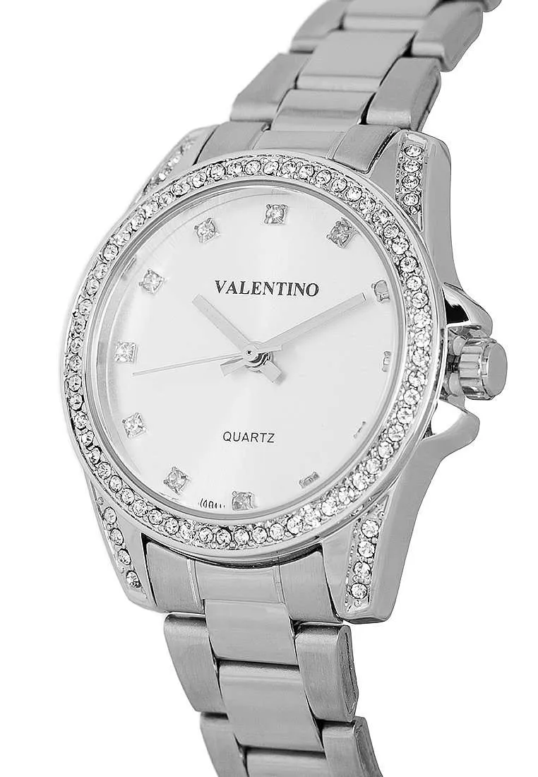 Valentino 20122291-SILVER DIAL Silver Stainless Steel Watch for Women