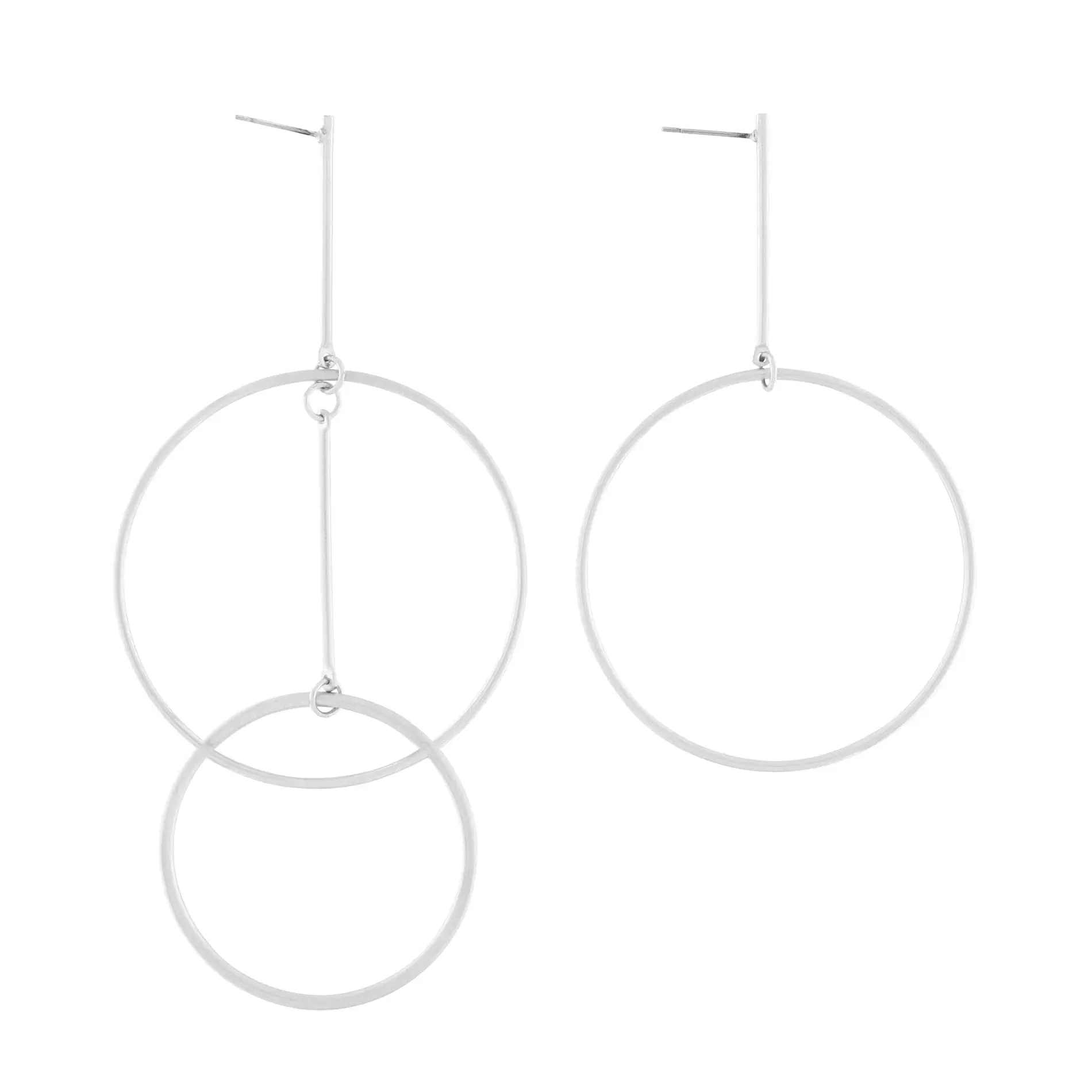 Vanity Cosmo Earring Silver Plating